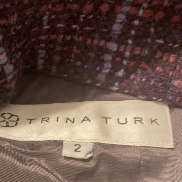 Chanel style tweed blazer. Trina Turk - Picture 5 of 5